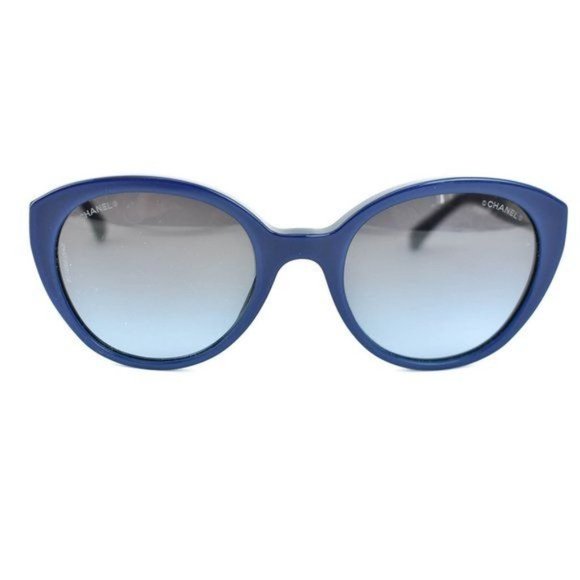 CHANEL: Navy, Patent Leather & CC Sunglasses (la) main image 6